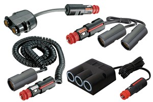 Plugs & sockets USB/CIG/DIN